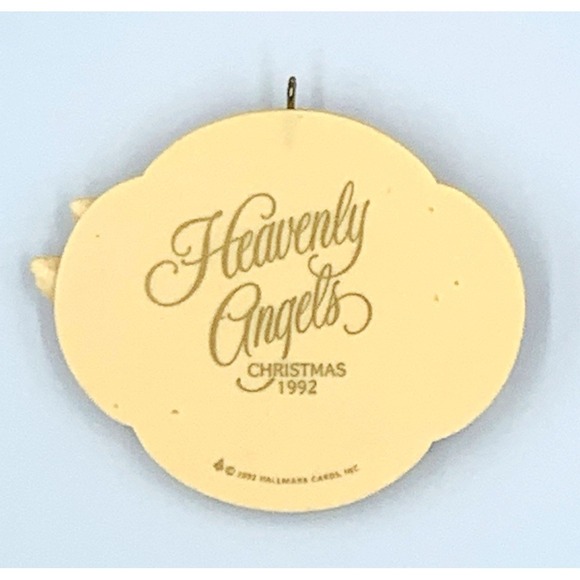 #1 & #2 Heavenly Angels Collector's Series Hallmark Keepsake Ornaments 1991 1992 - Picture 5 of 11